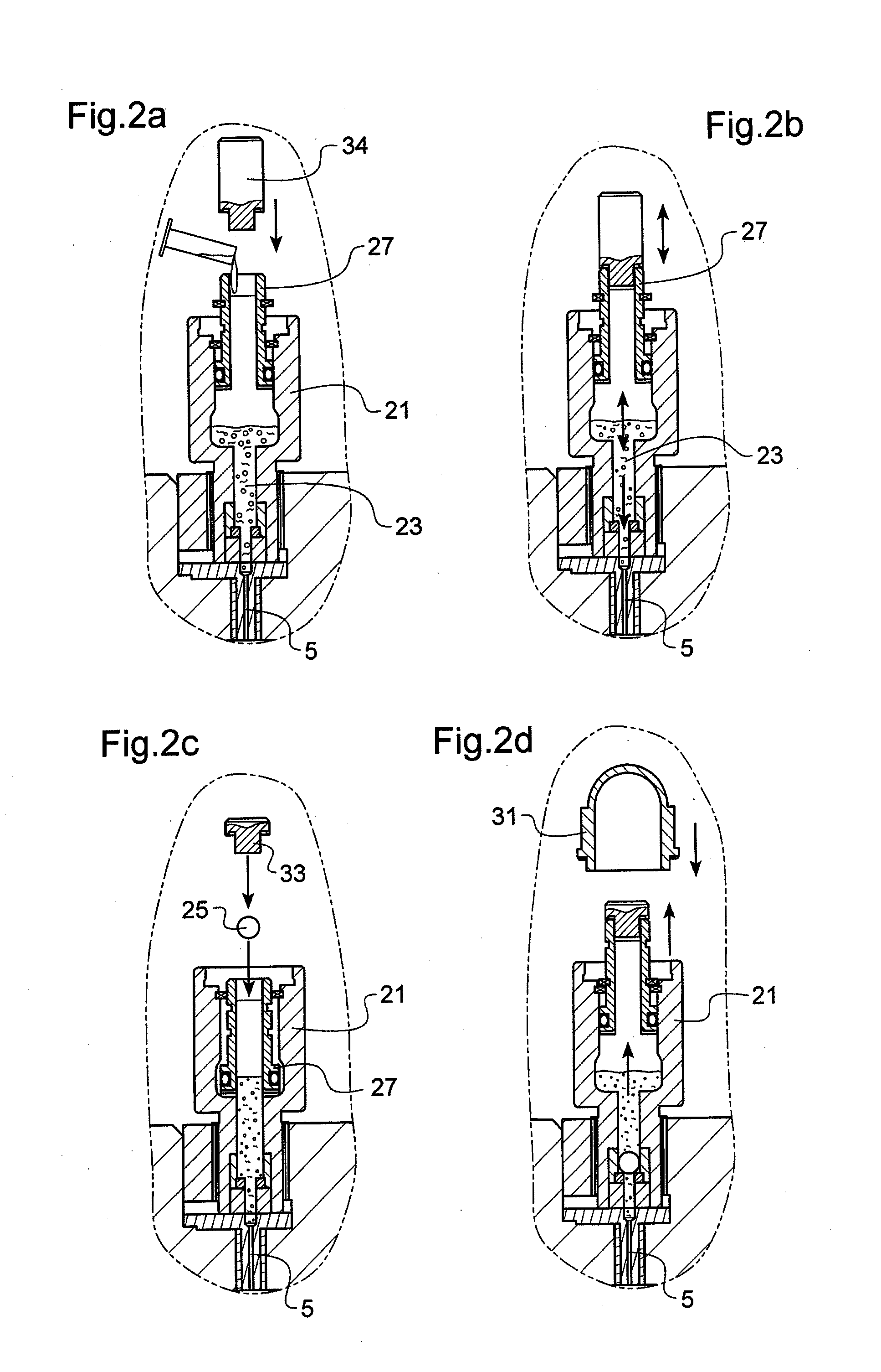 Device for detecting breakage of a diaphragm in a hydraulically-actuated pump, a method of mounting such a device on a pump, and a pump fitted with such a device