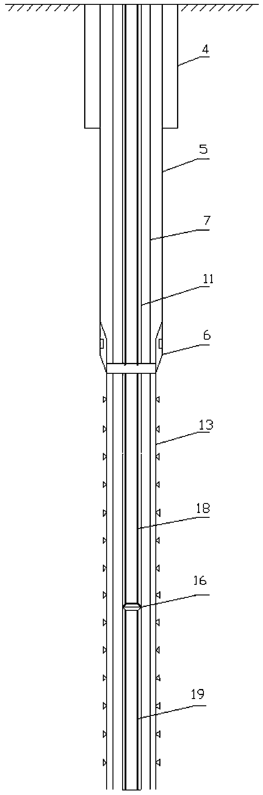 Method for improving dryness of deep well thickened oil well bottom steam through electric heating