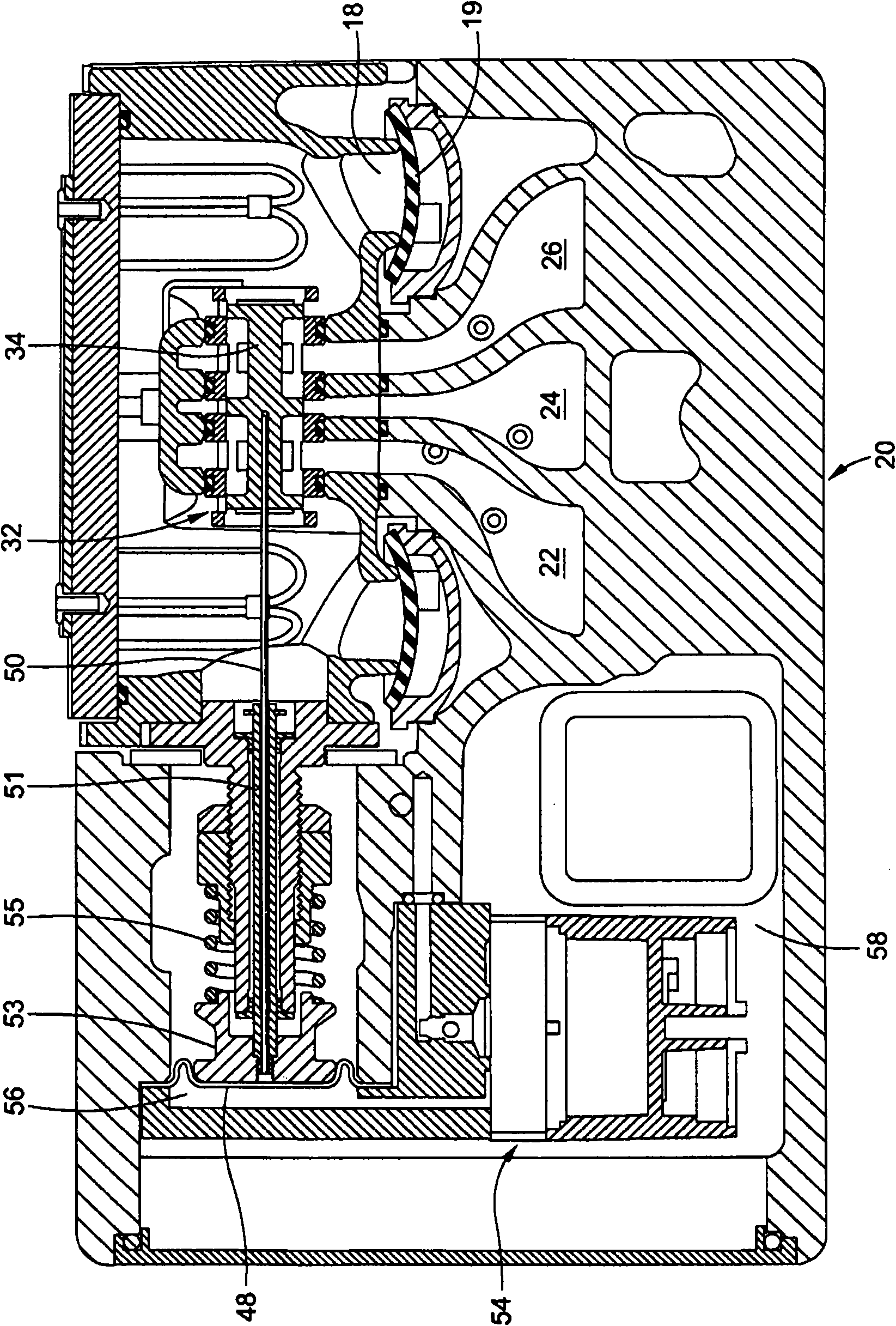 Actuator for a spool valve