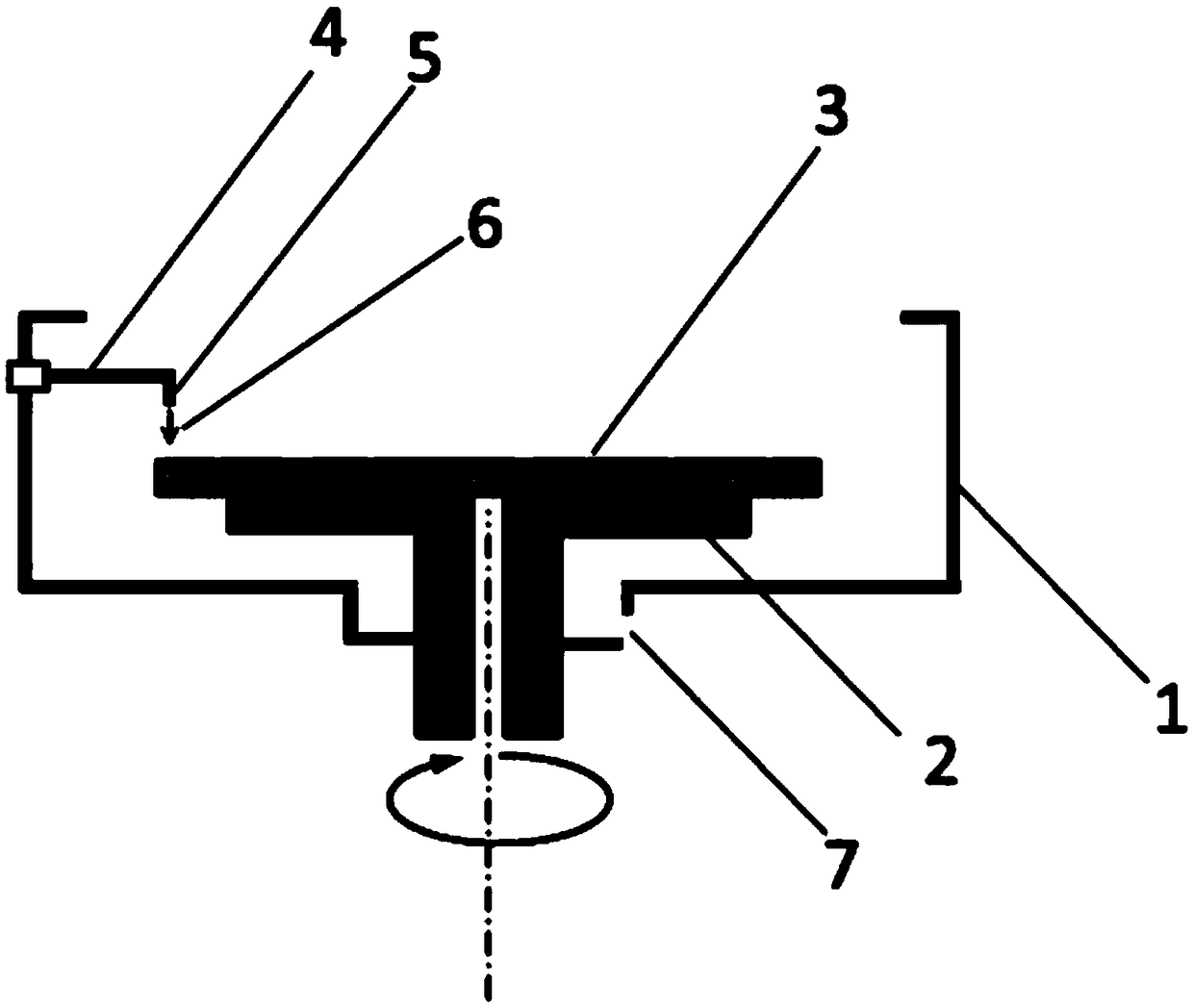 A kind of photoresist edge cleaning device and method