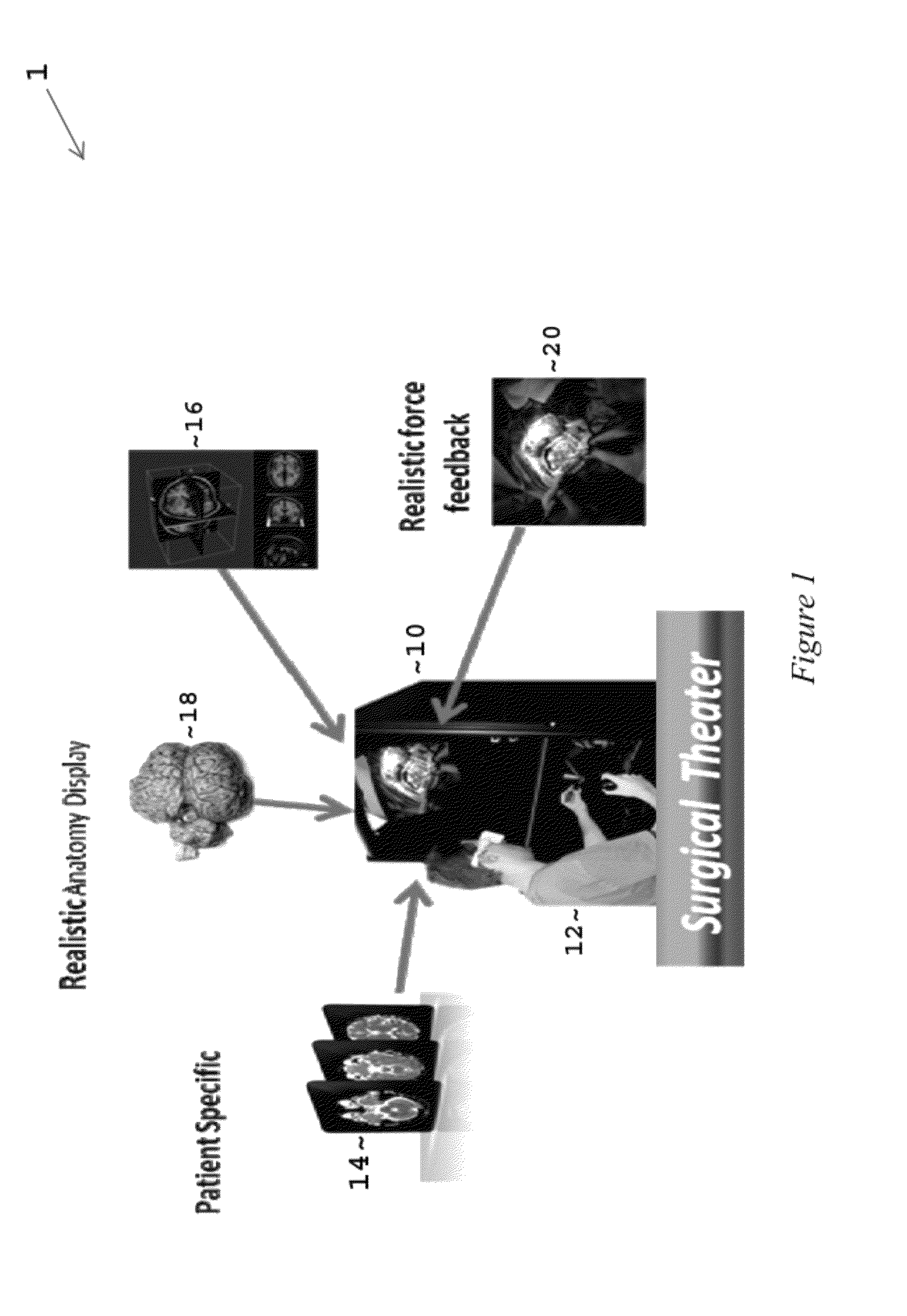 Method and system for simulating surgical procedures