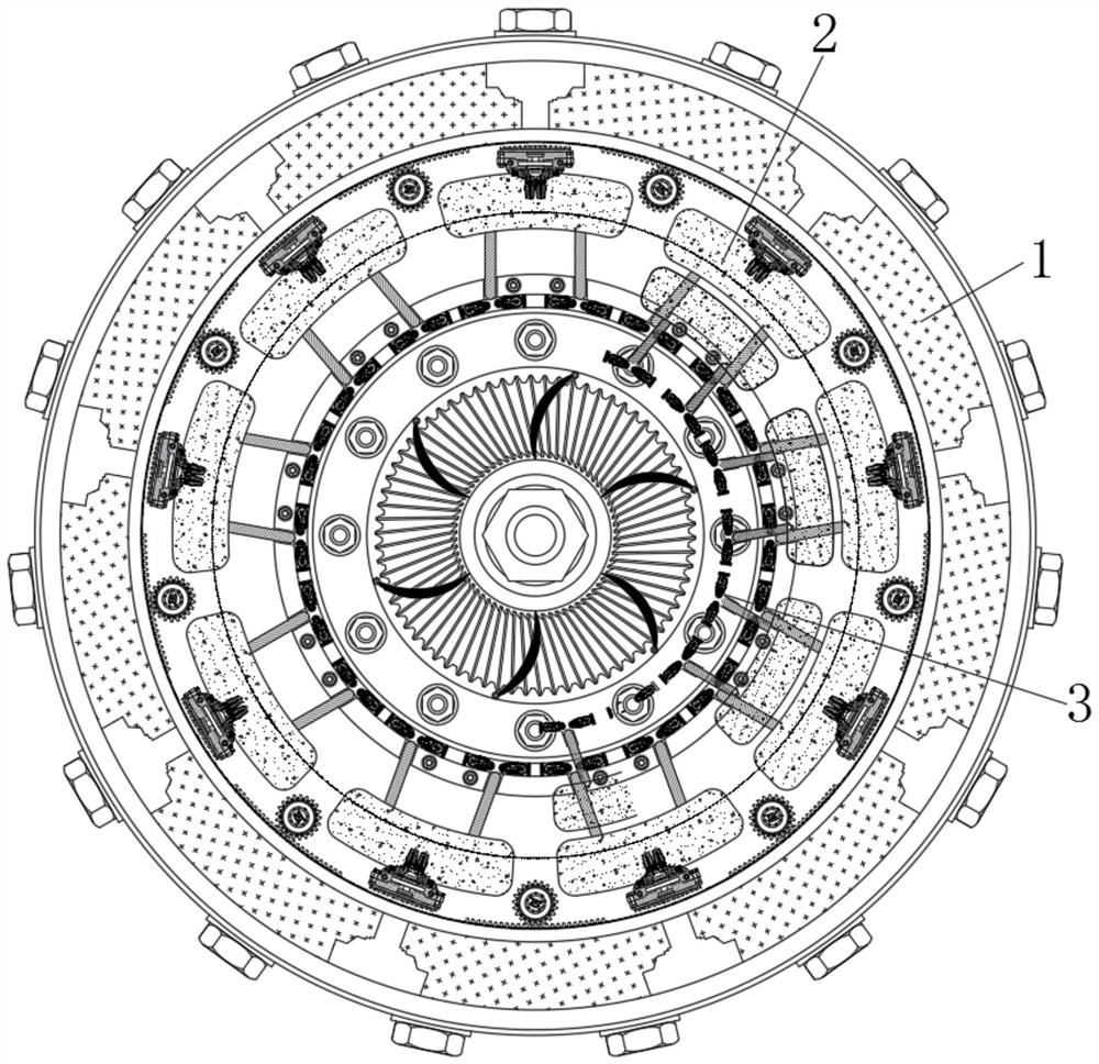 Device for drying paint surface of capacitor based on magnetic attraction principle