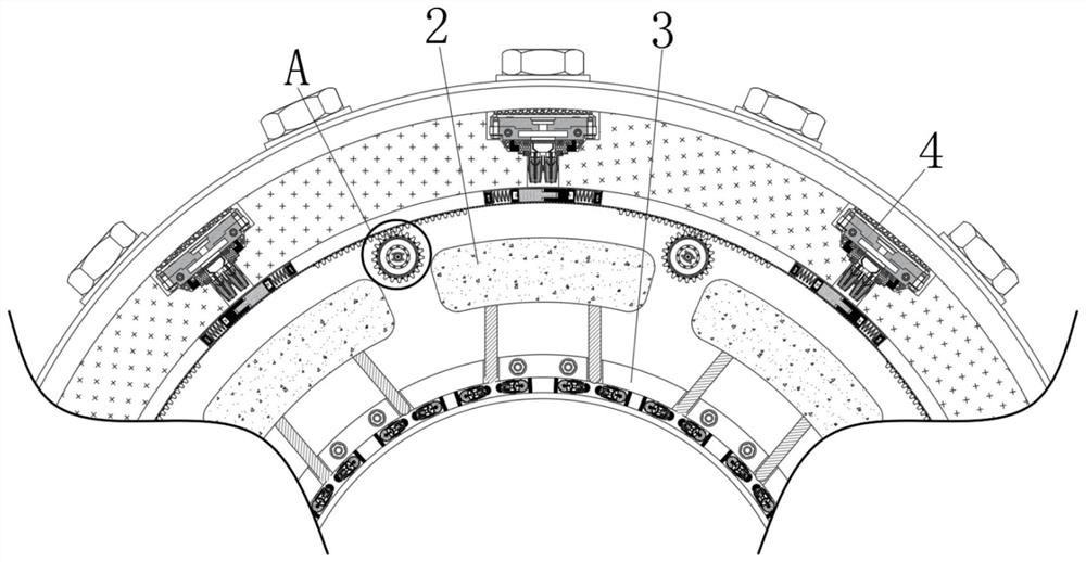 Device for drying paint surface of capacitor based on magnetic attraction principle