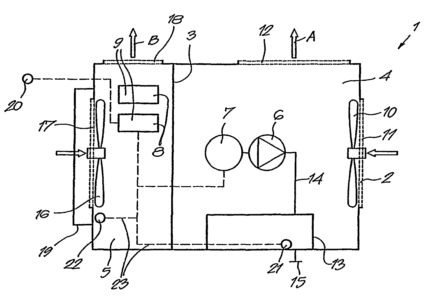 Compressor device