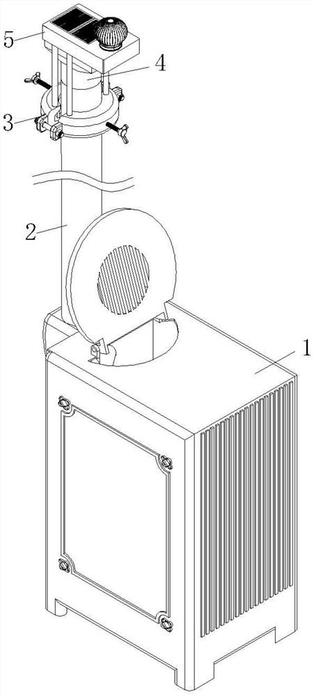 Air purification auxiliary device of old-fashioned coal stove