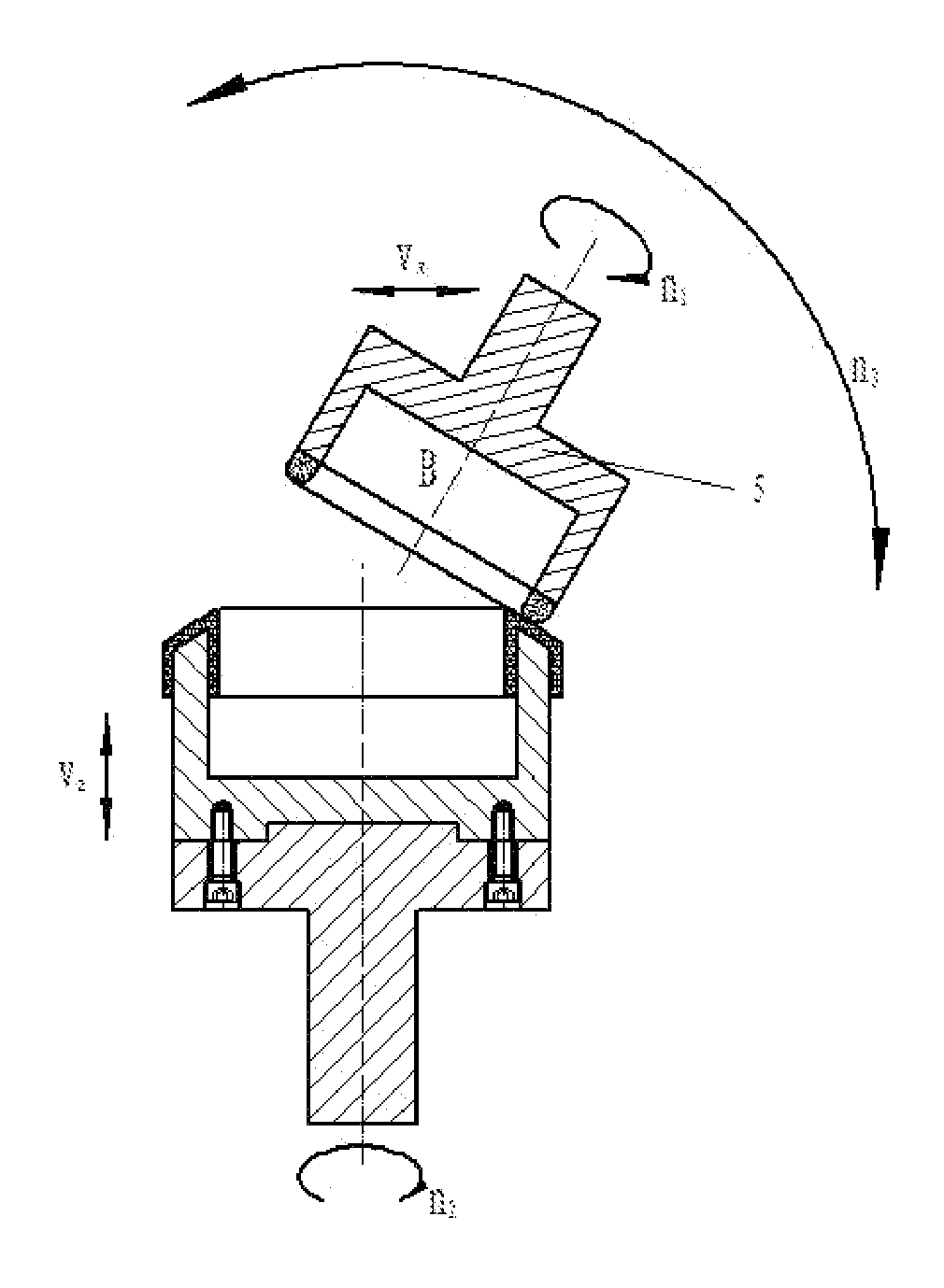 Polishing device for optical elements and method thereof