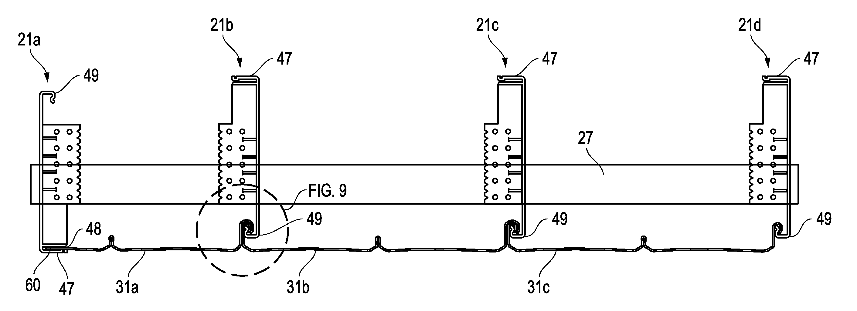 System, method and apparatus for under deck drainage