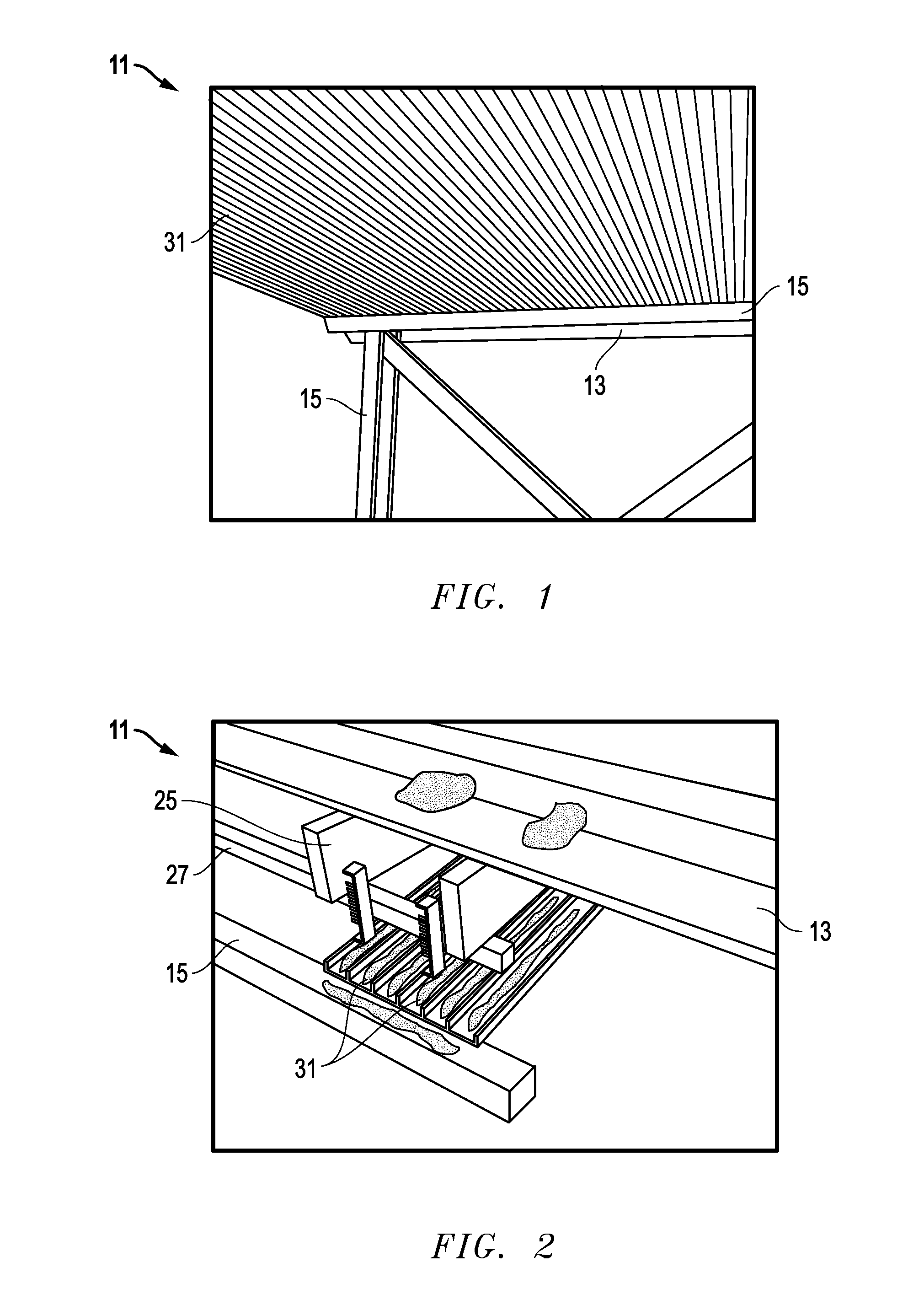 System, method and apparatus for under deck drainage