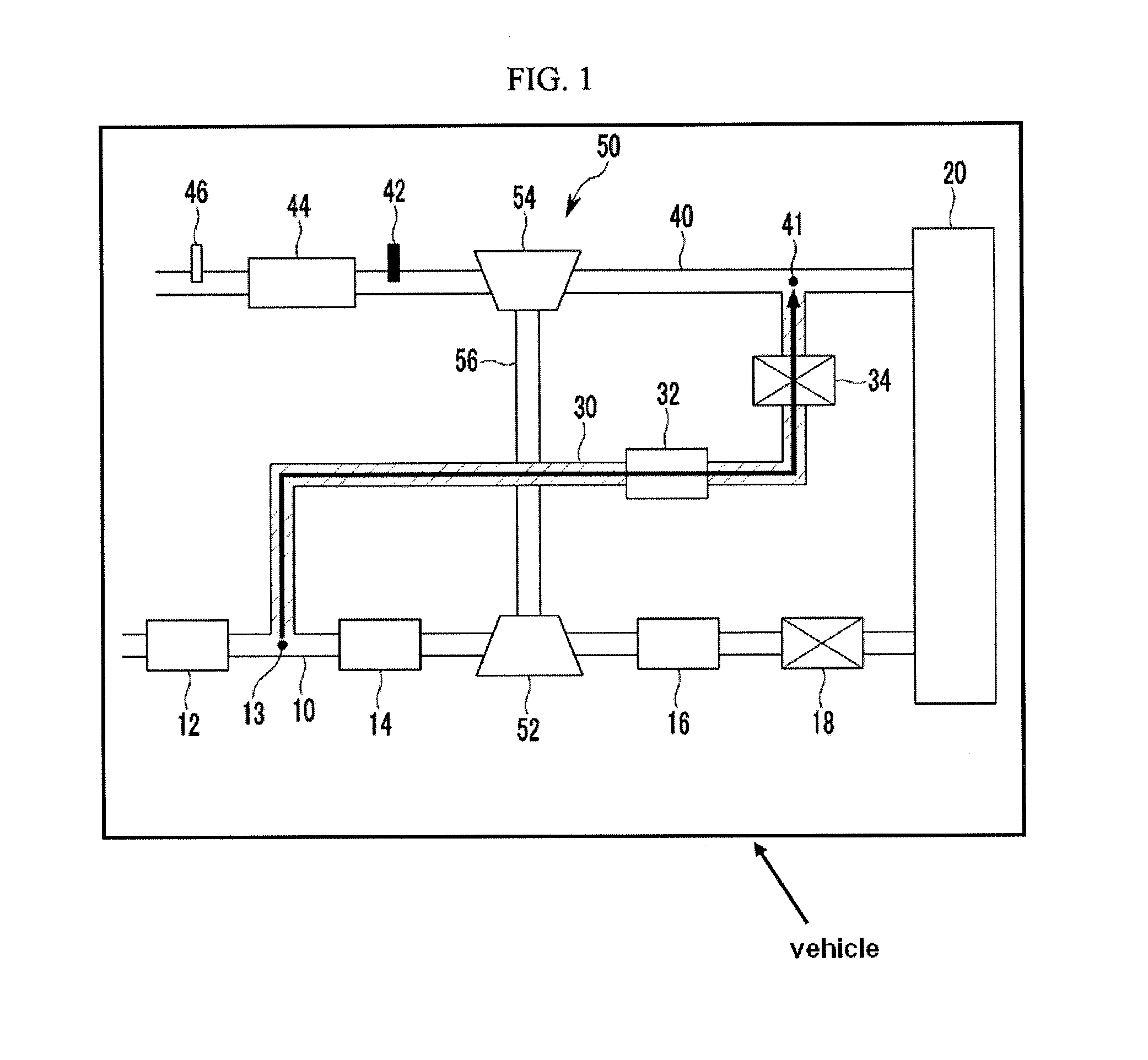 Vehicle having system and method of diagnosing secondary air injection apparatus