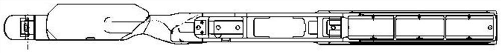 Adjustable gunstock structure of single-shot firearm