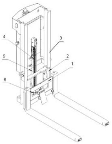 AGV lifting high-precision parking device and control method thereof