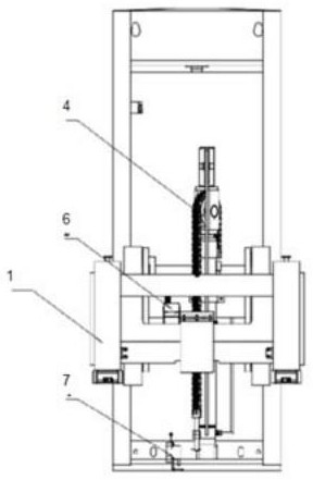 AGV lifting high-precision parking device and control method thereof