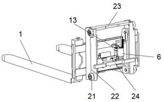 AGV lifting high-precision parking device and control method thereof