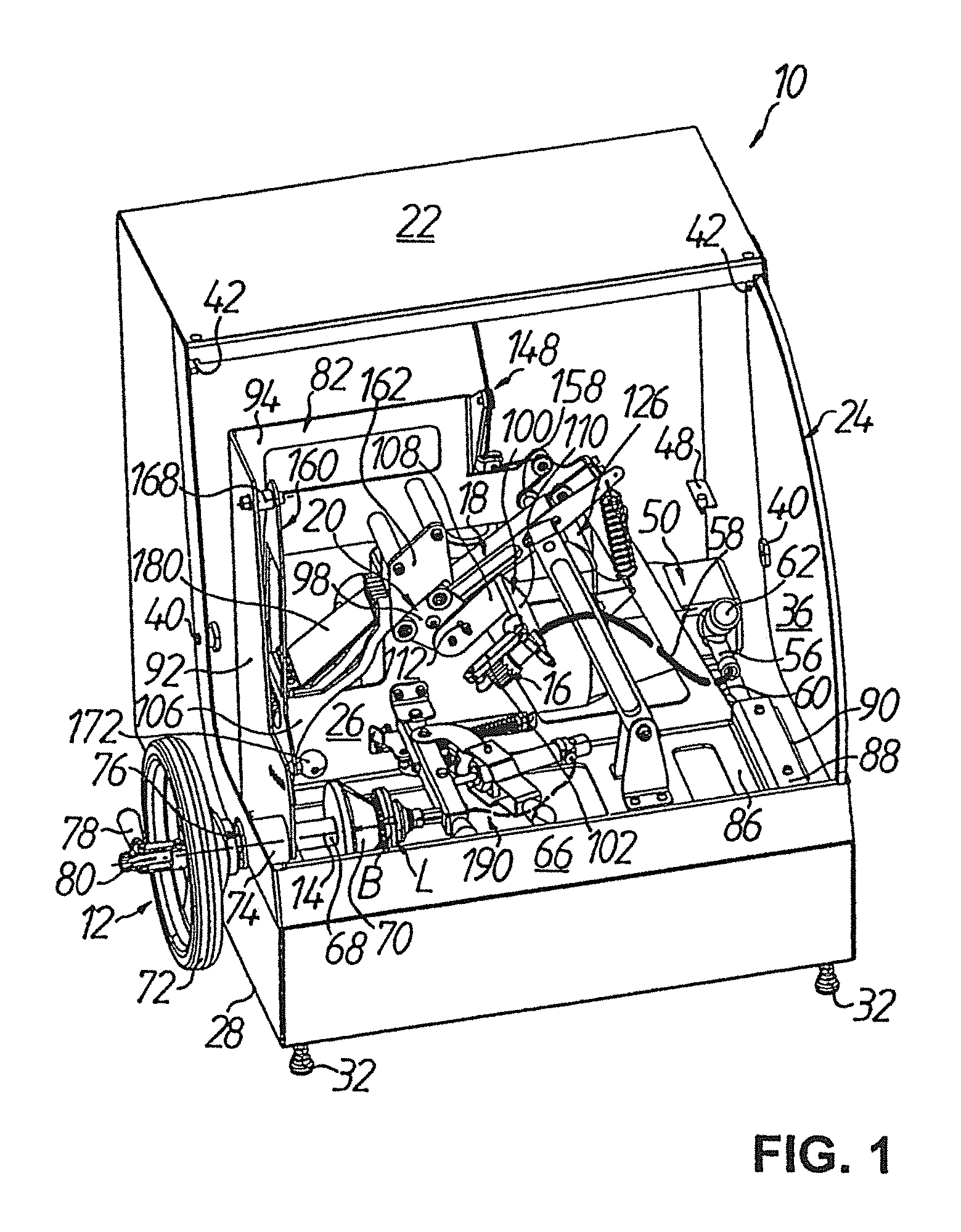 Device for deblocking optical workpieces, in particular eyeglass lenses