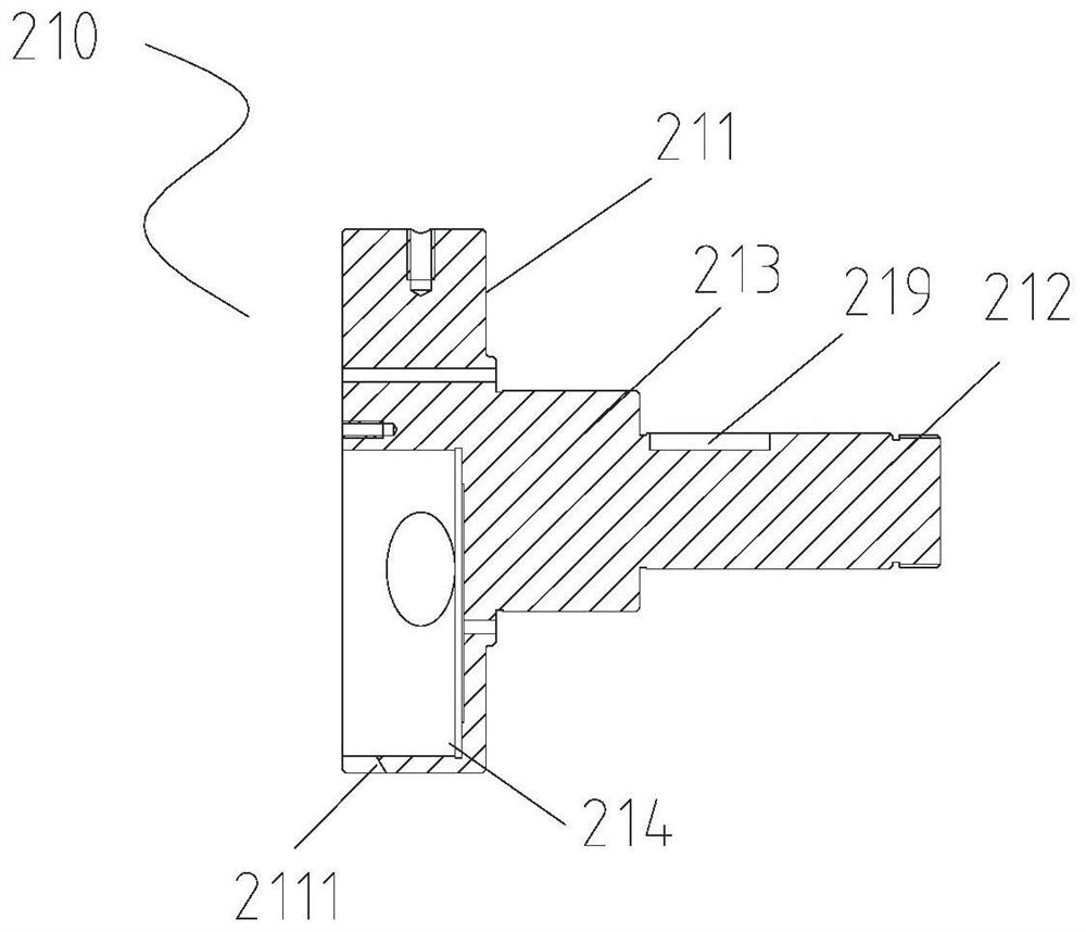 Reciprocating motion device and grinding carriage comprising same