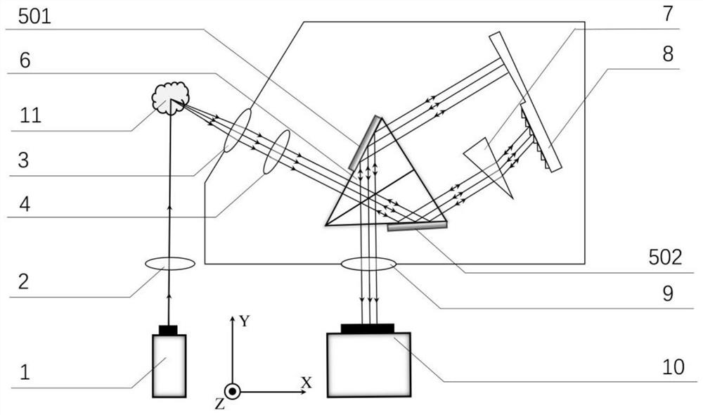 Spatial heterodyne Raman spectrometer