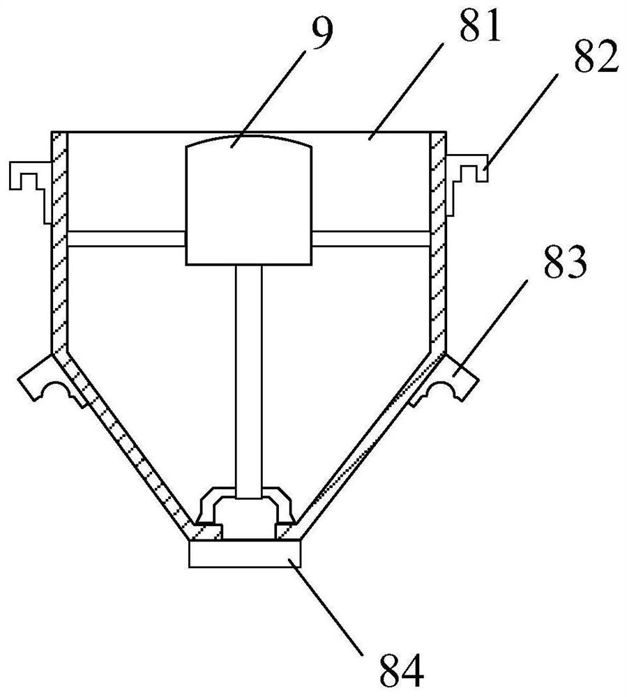 Agricultural solid fertilizer centrifugal fertilization device