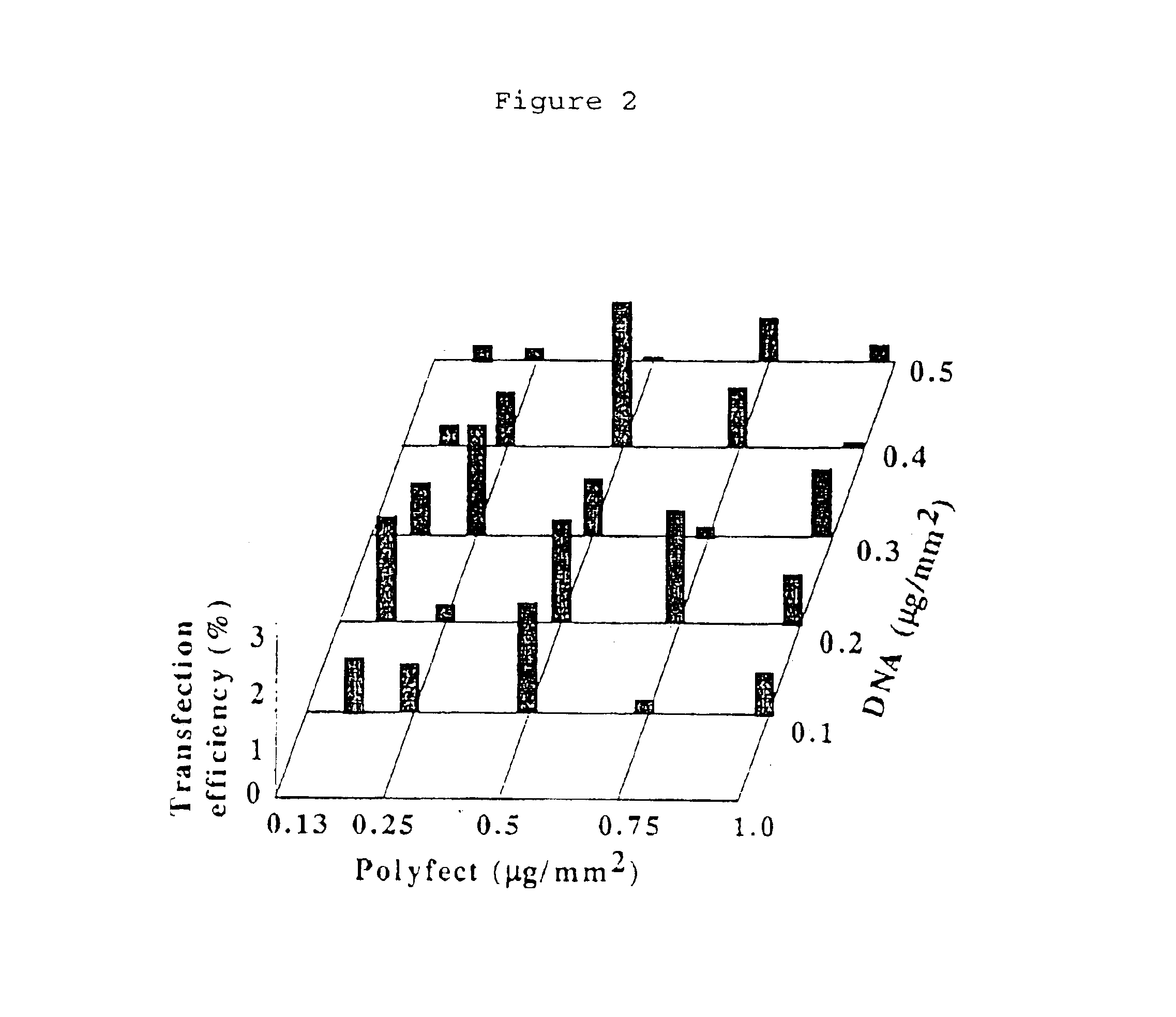 DNA array for high throughput solid-phase transfection and method for producing the same