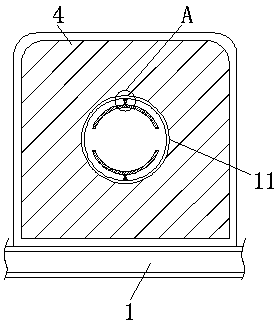 High-temperature bonding device with clamping structure for accurate bonding