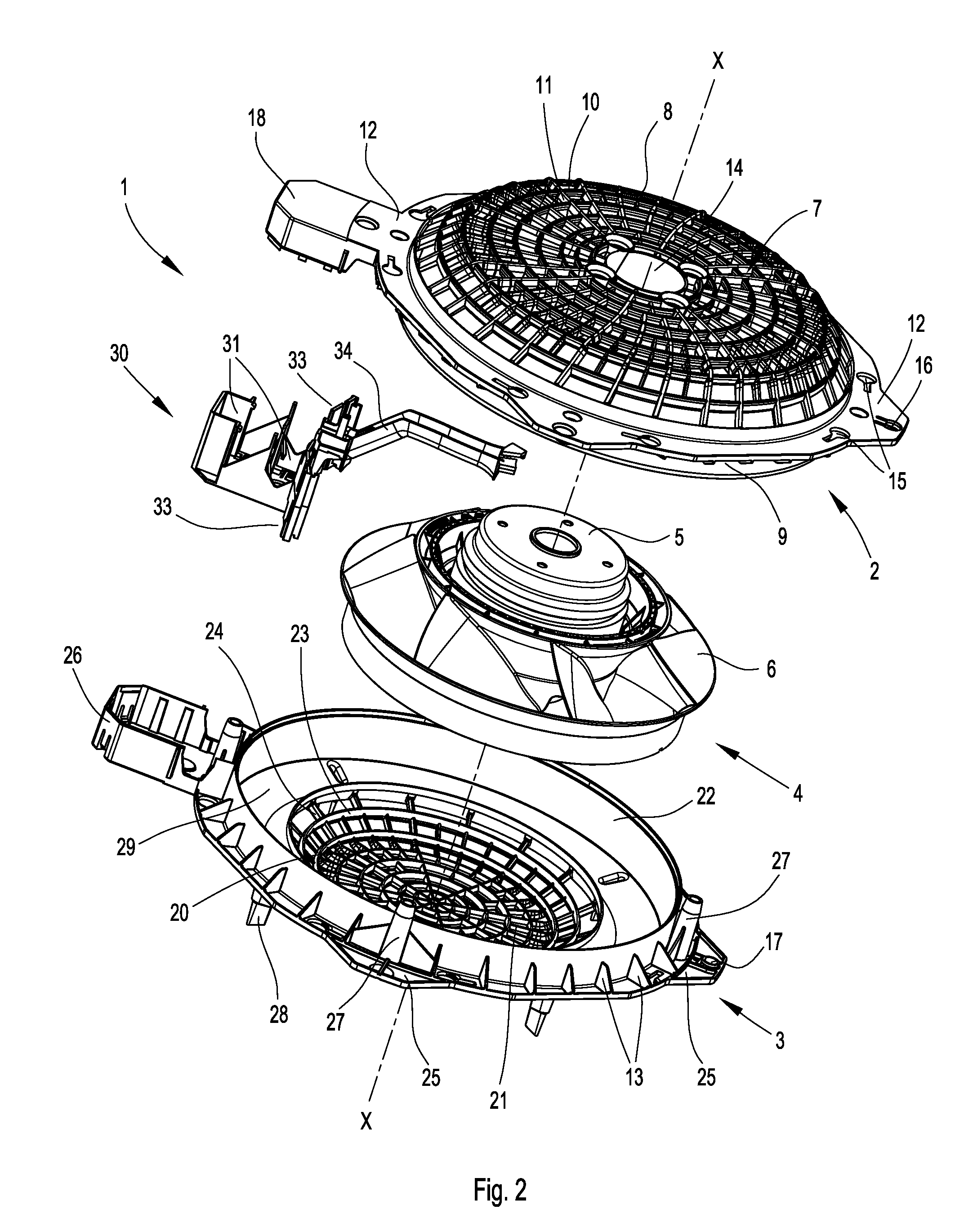 Fan Unit for Filter Fans