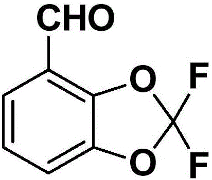 Synthetic method of 2,2-dichloro-1,3-benzodioxole-4-formaldehyde