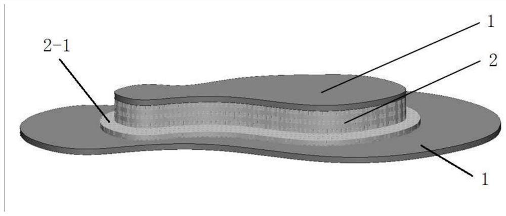 A biomimetic composite scaffold for simultaneous repair of soft and hard tissue defects and its 3D printing-based molding method