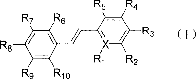 Polyhydroxy stilbenes compound preparation and uses as drugs for suppressing SARS