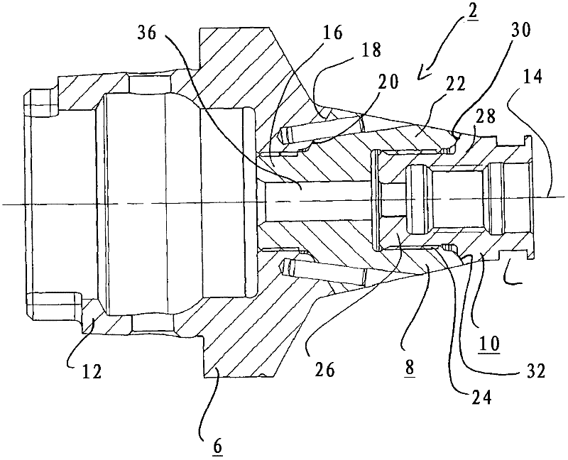 Tool holder, and tool system comprising a tool holder and a tool