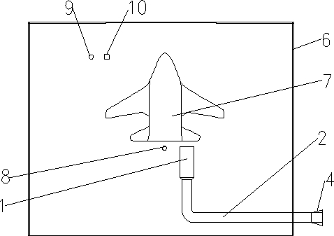 Design method of aircraft apu exhaust system in laboratory