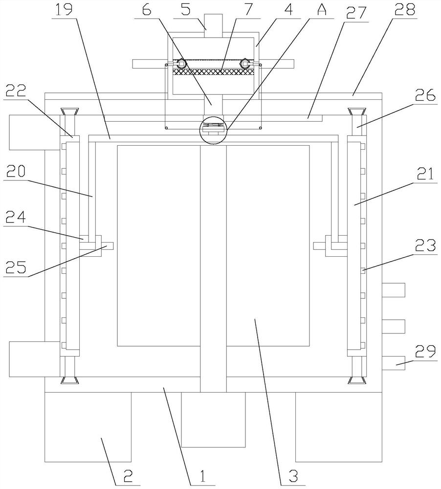 Stirring equipment for feed production