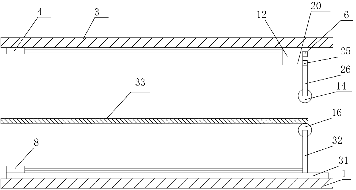 An automatic trimming device for cardboard processing