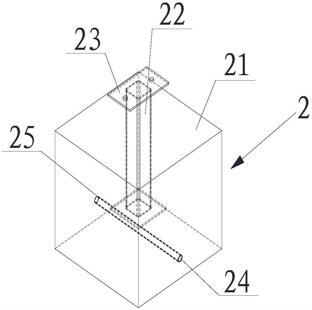 Cement roof/ground photovoltaic bracket infrastructure and preparation method thereof