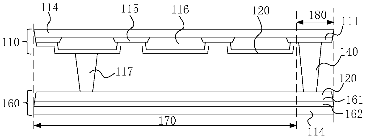 Substrate of display panel, manufacturing method of substrate and display device