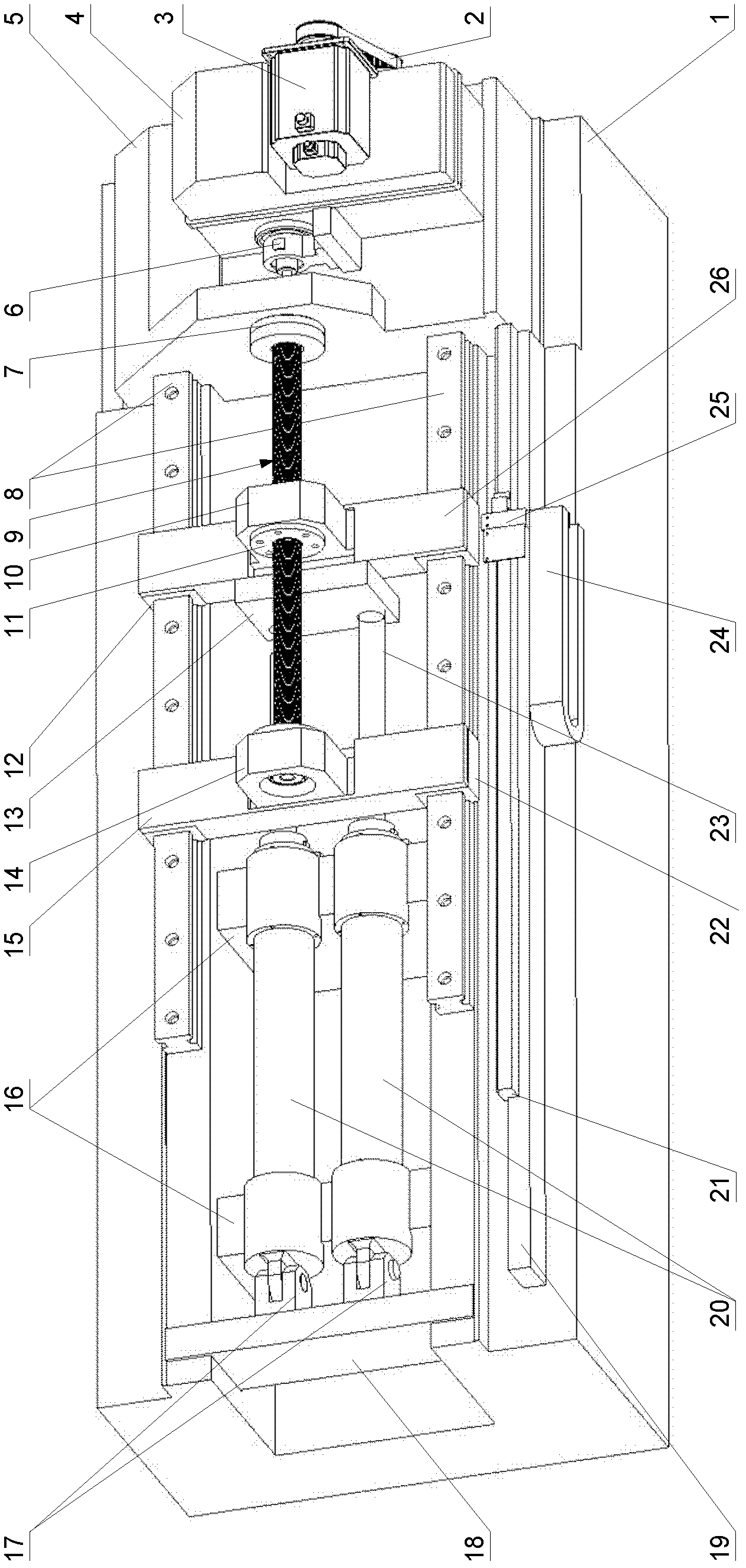 Device and method for testing precision retaining ability of ball screw assembly