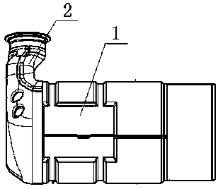 Natural gas postprocessor assembly conforming to national VI standard