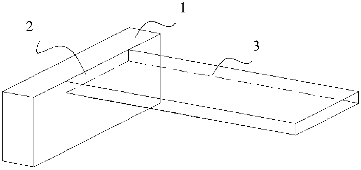 Old and new concrete interface beam and plate component connection structure and construction method thereof