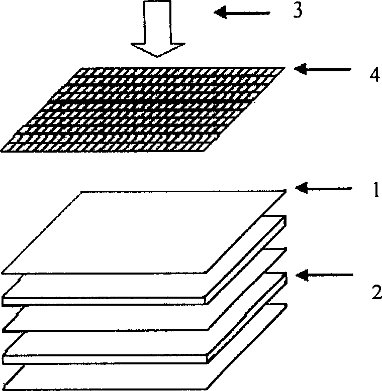 Method for preparing porous polymer piezo-electric electret thin film