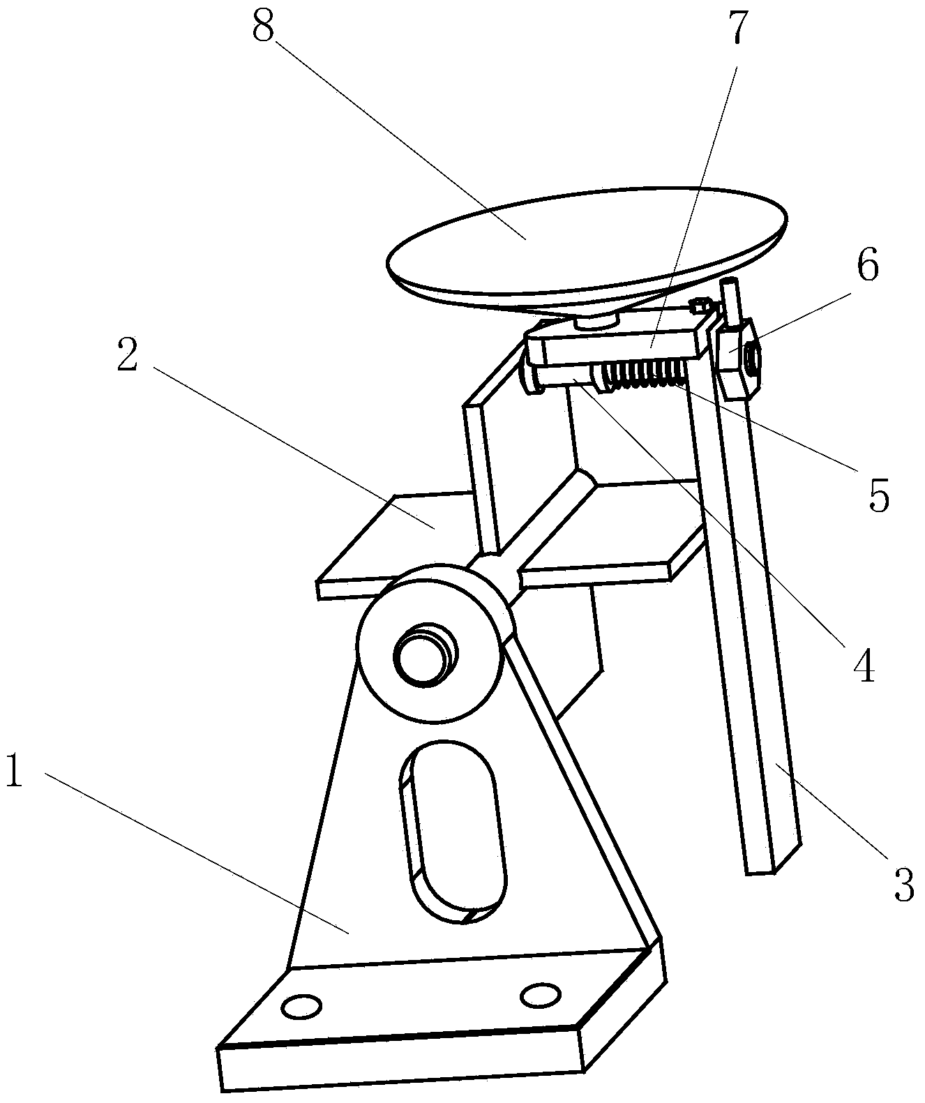 Quantified feed device of feed system