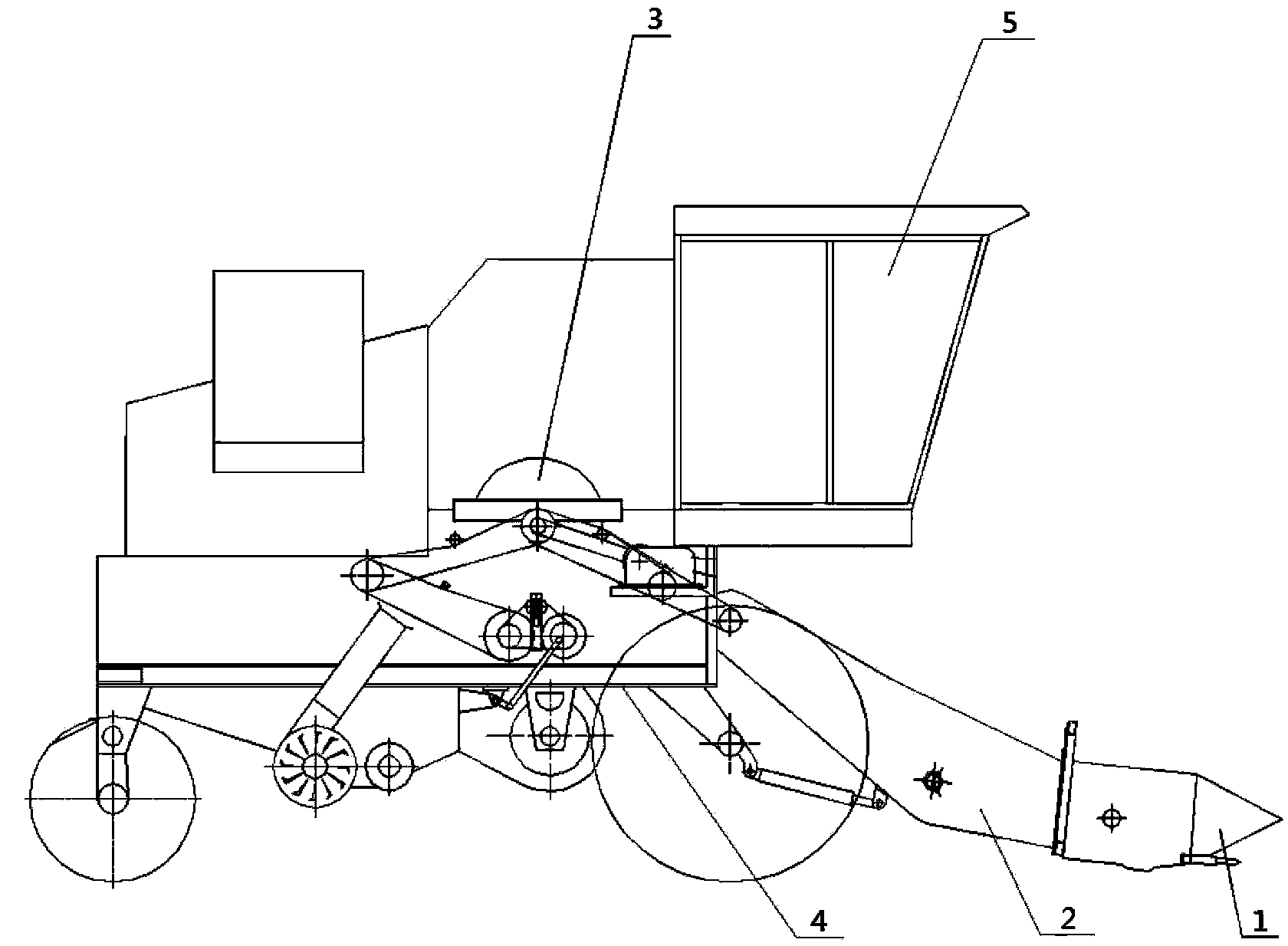 Corn stalk harvesting and storing method