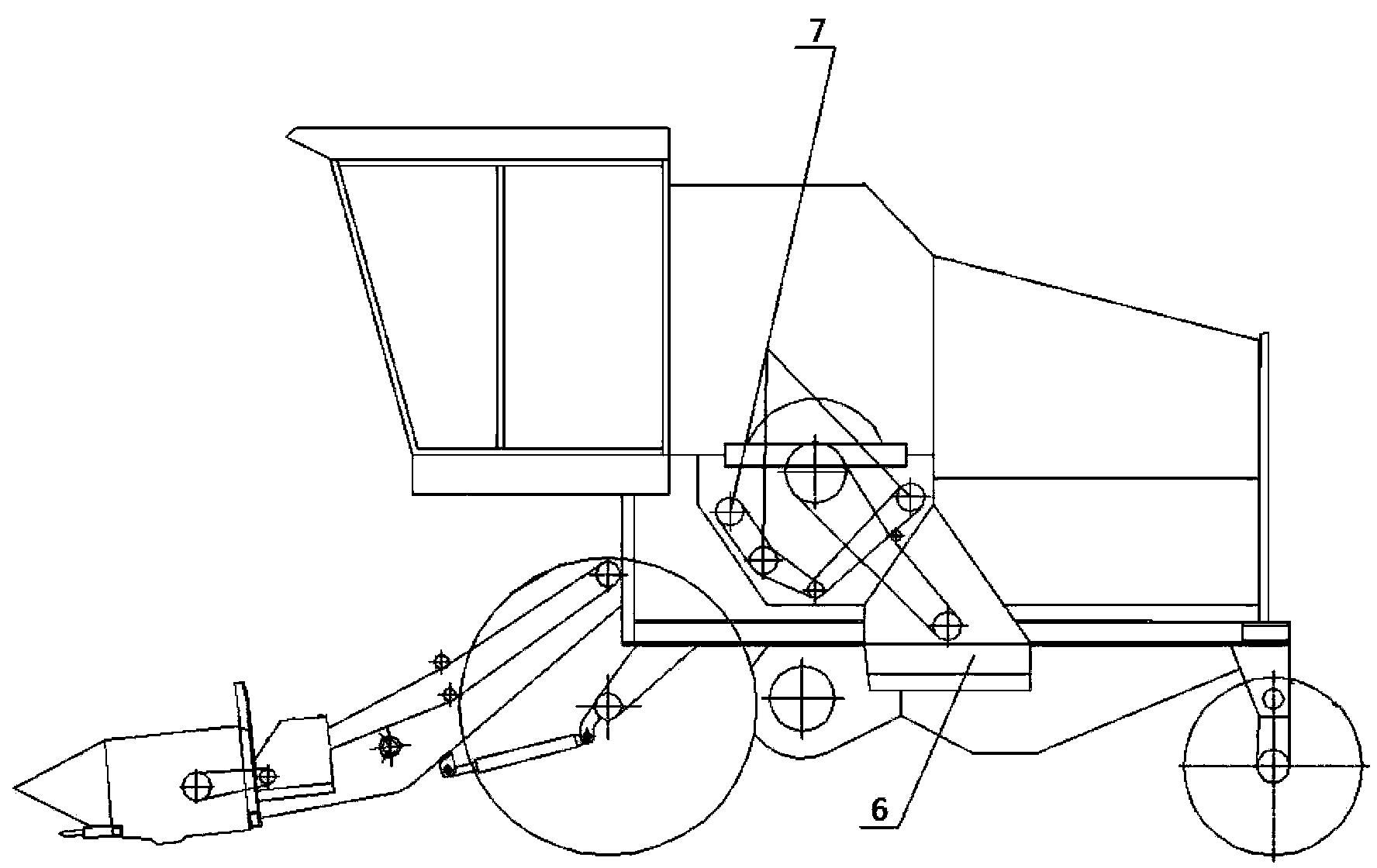 Corn stalk harvesting and storing method