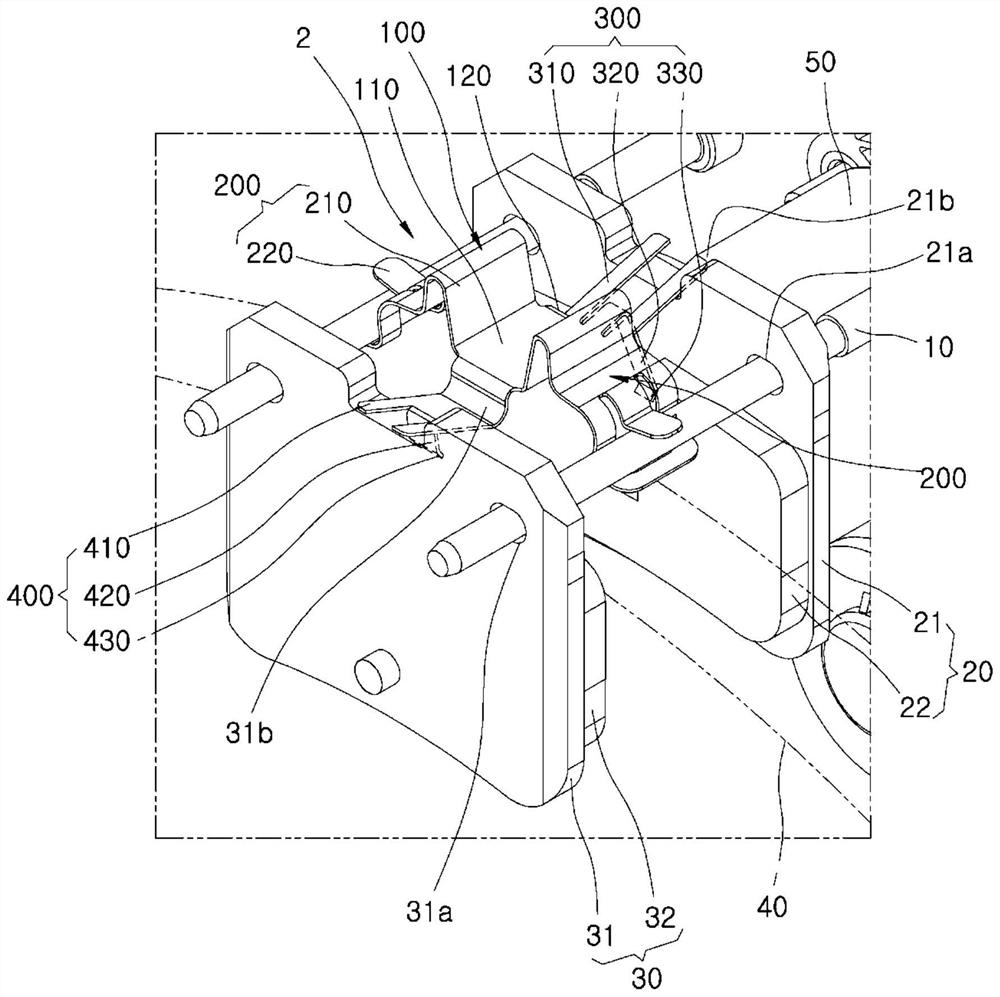 Pad for brake device