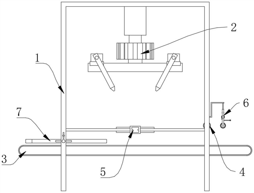 Intelligent welding machine for ship accessory machining and ship accessory machining process