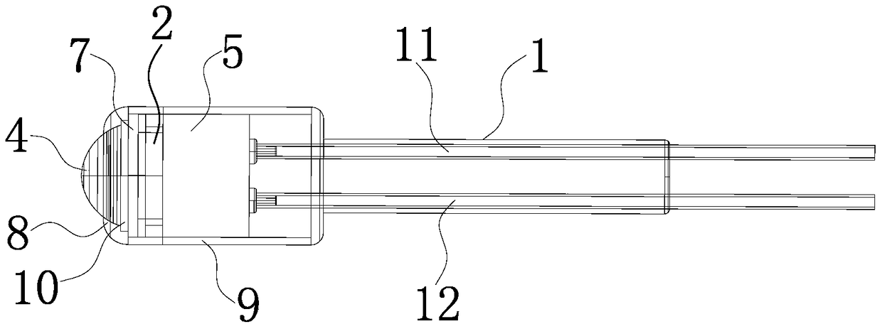 Near infrared non-invasive treatment system