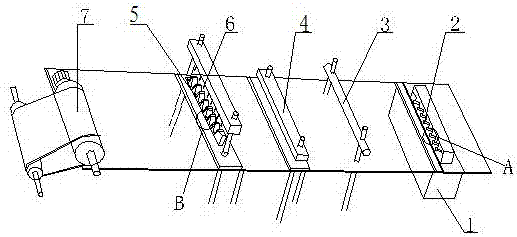 L type braided belt processing method