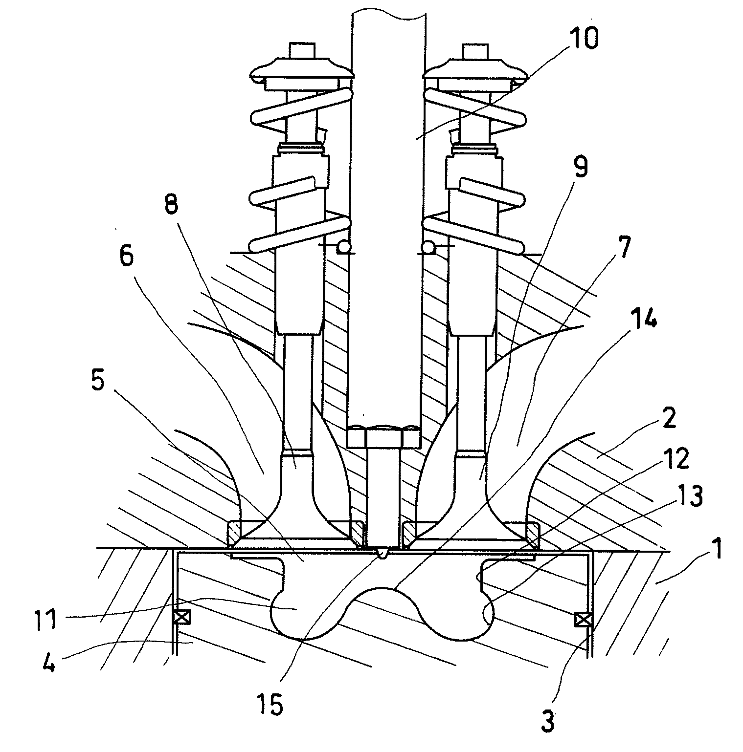 Diesel engine and fuel injection nozzle therefor