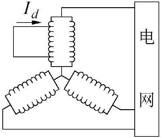 Method for detecting turn-to-turn short circuit fault of stator winding of generator