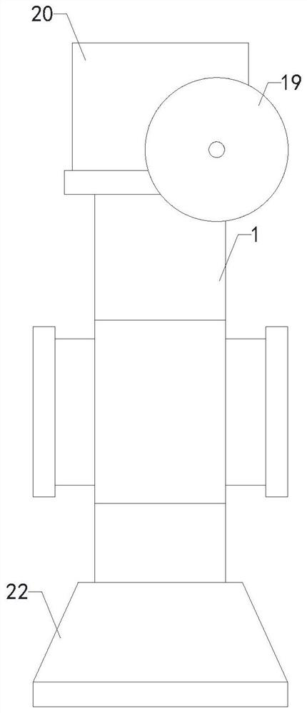 Reliable flat gate valve with sand prevention function