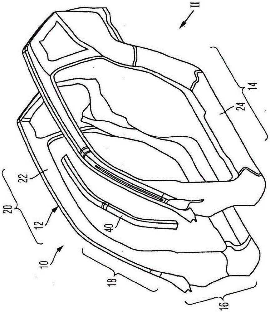 Vehicle body having two adhesively bonded body components