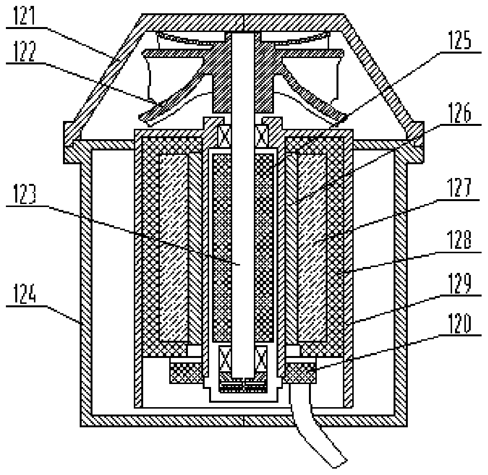 Mining dust filtration and air supply type dustproof mask and testing method thereof
