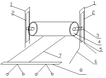 Adjustable tool position type embossing machine